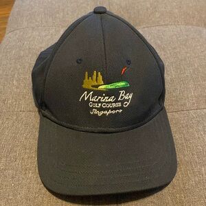 Marina Bay Golf Course Singapore Adult Adjustable Hat Golf Cap